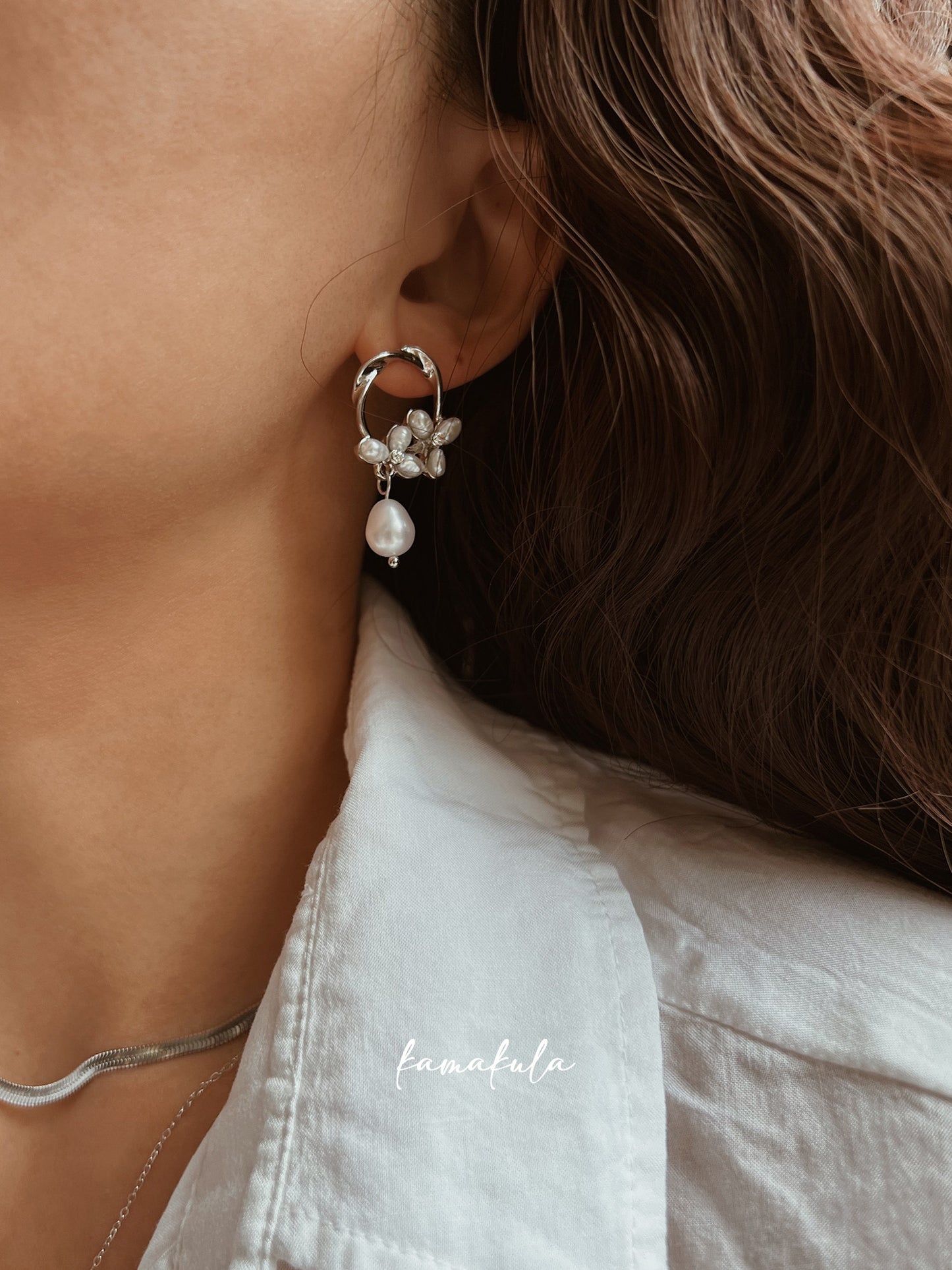 Aurora Pearl Earrings