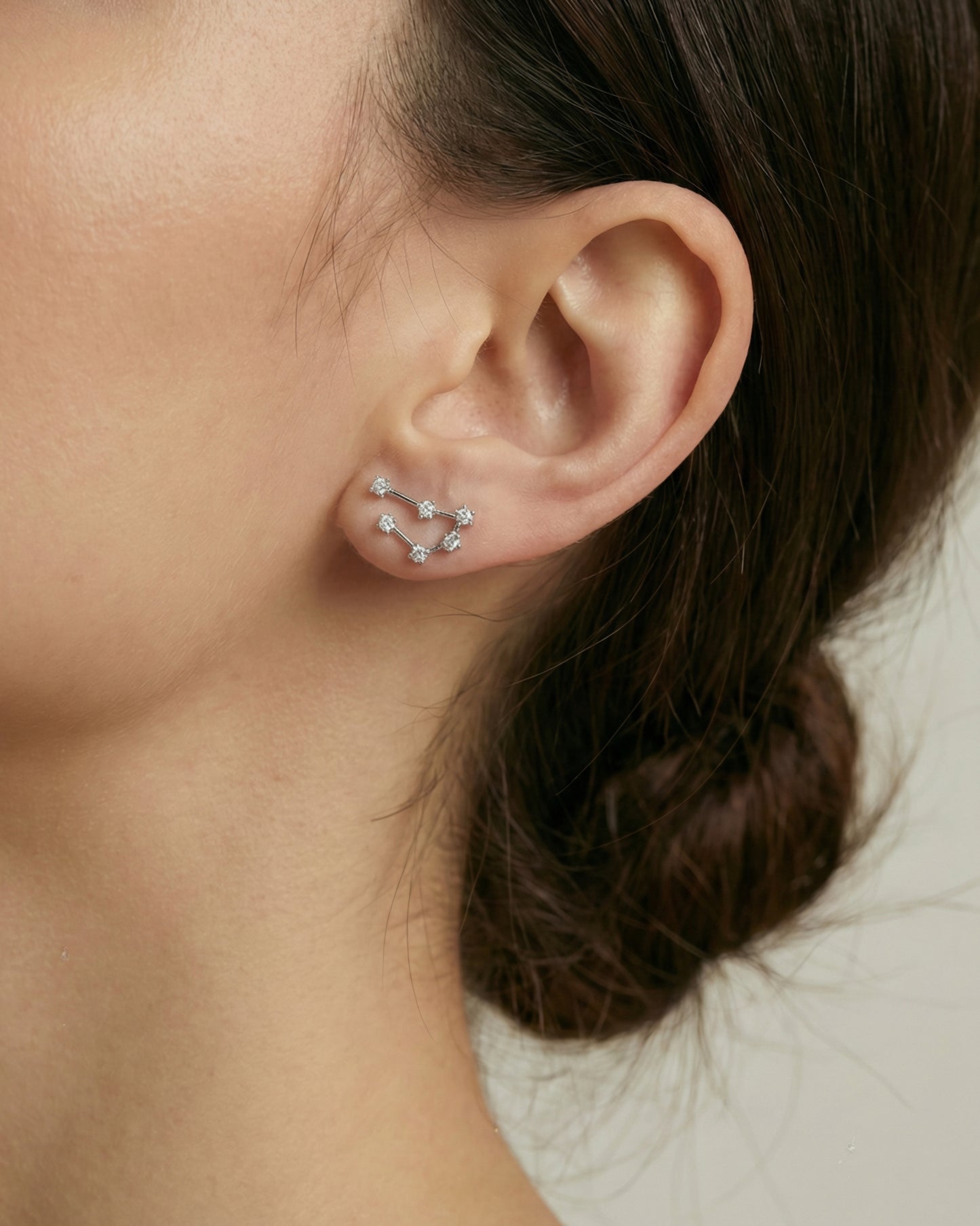 Zodiac Constellation Stud Earrings Waterproof