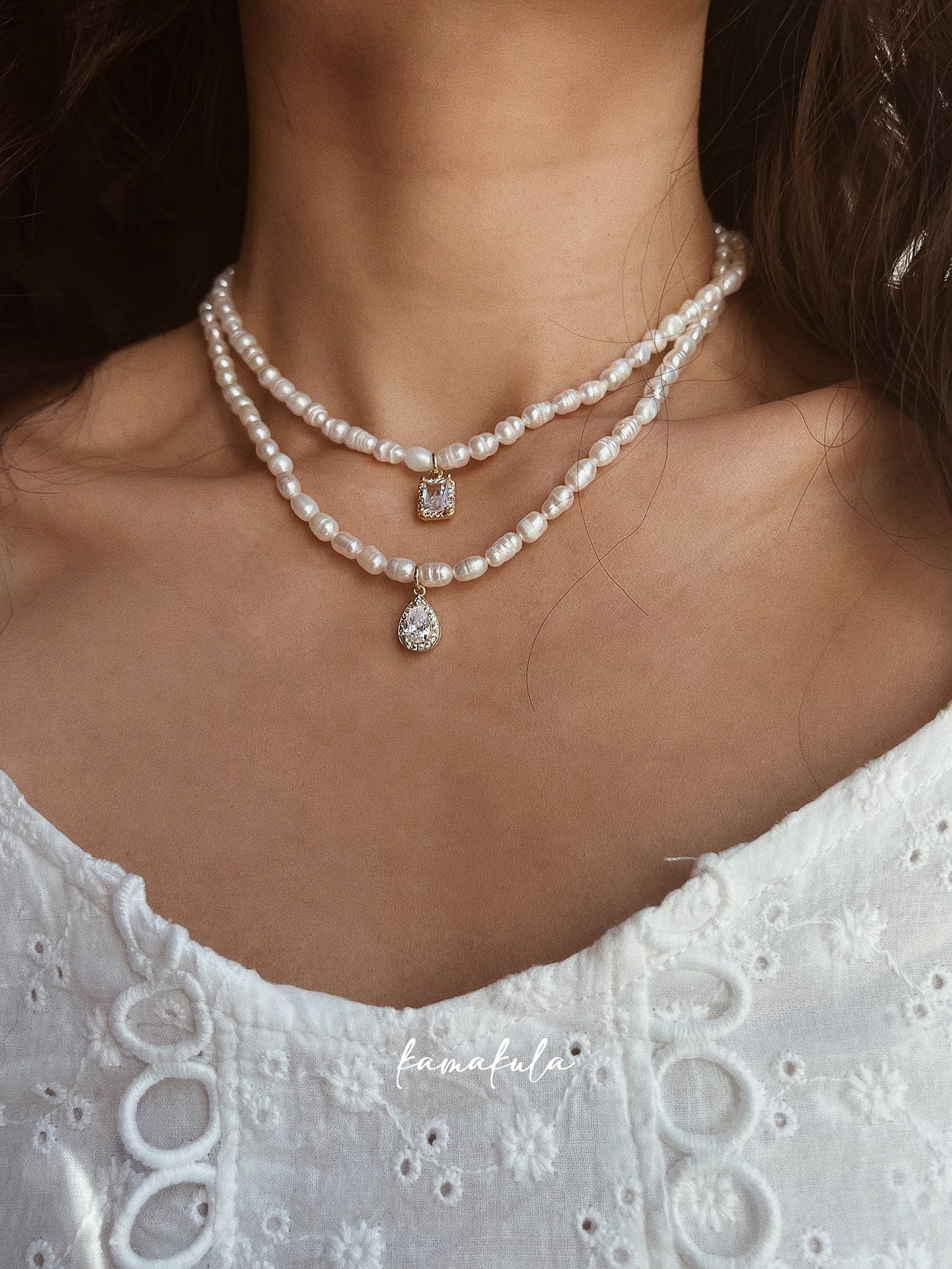Audrey Freshwater Pearl Necklace
