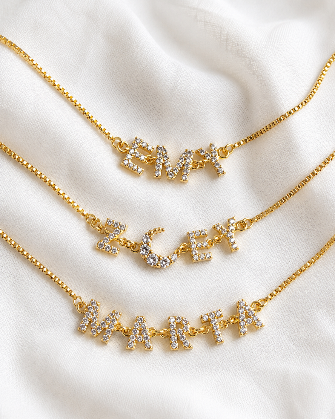 Personalized Charm Letter Name Bracelet