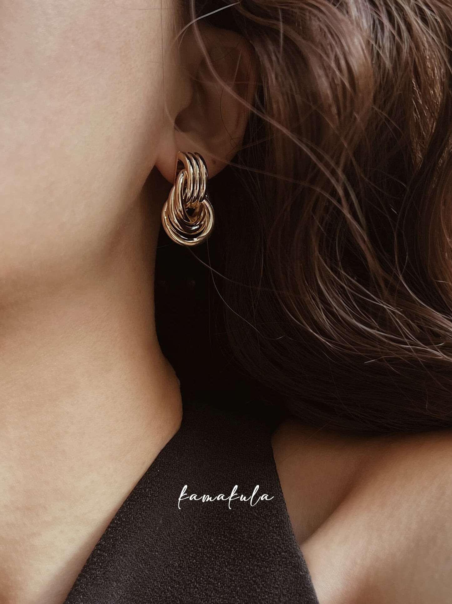 Love Knot Stud Earring