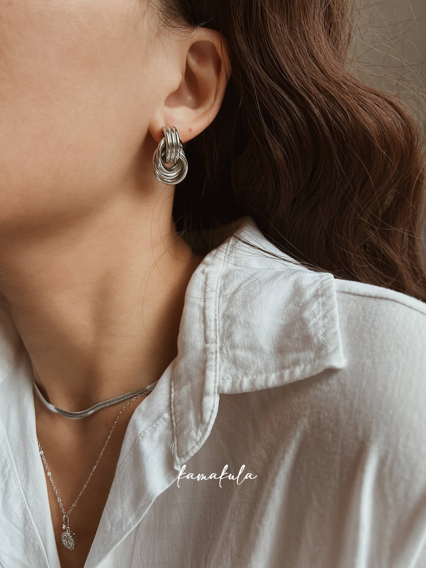 Love Knot Stud Earring