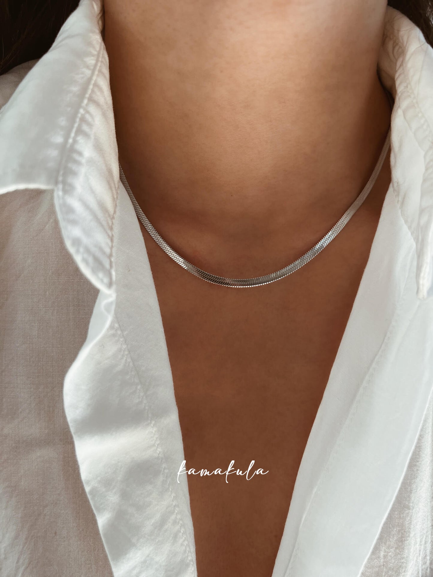 Snake Chain Necklace 3mm