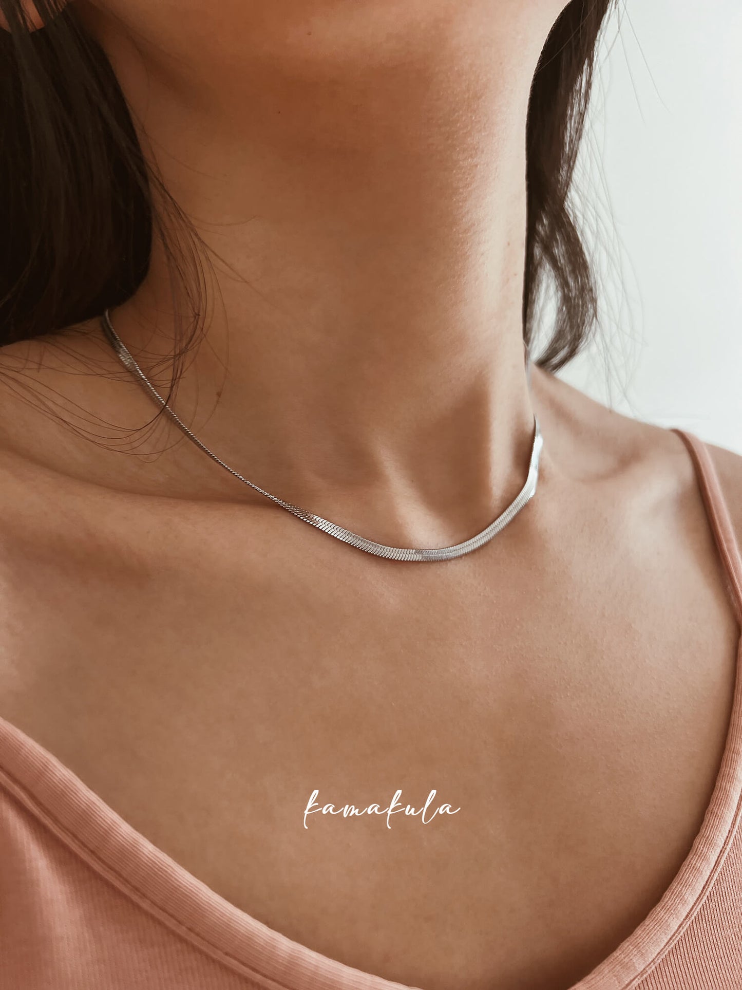 Snake Chain Necklace 3mm