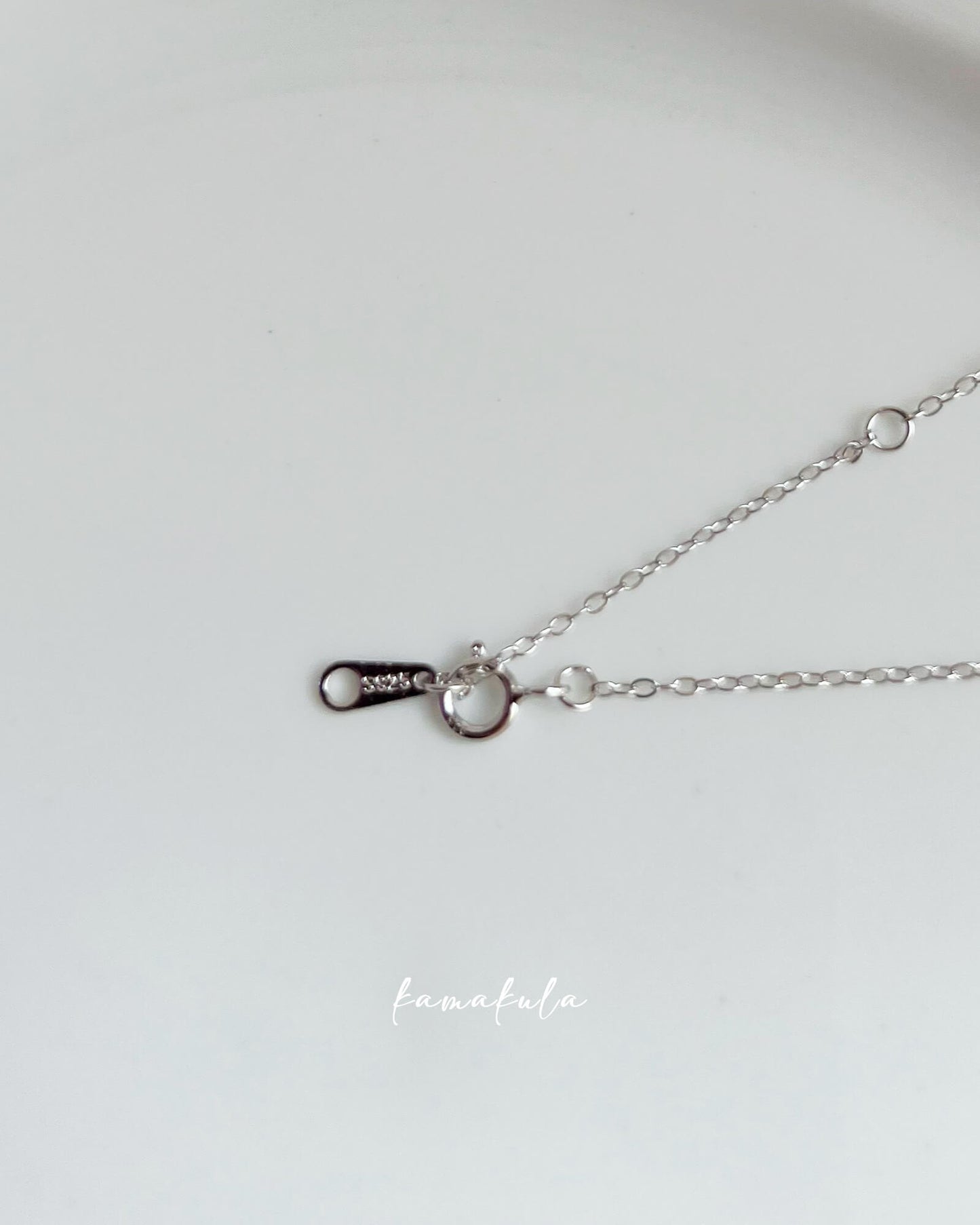 925 Silver Key Pendant Necklace