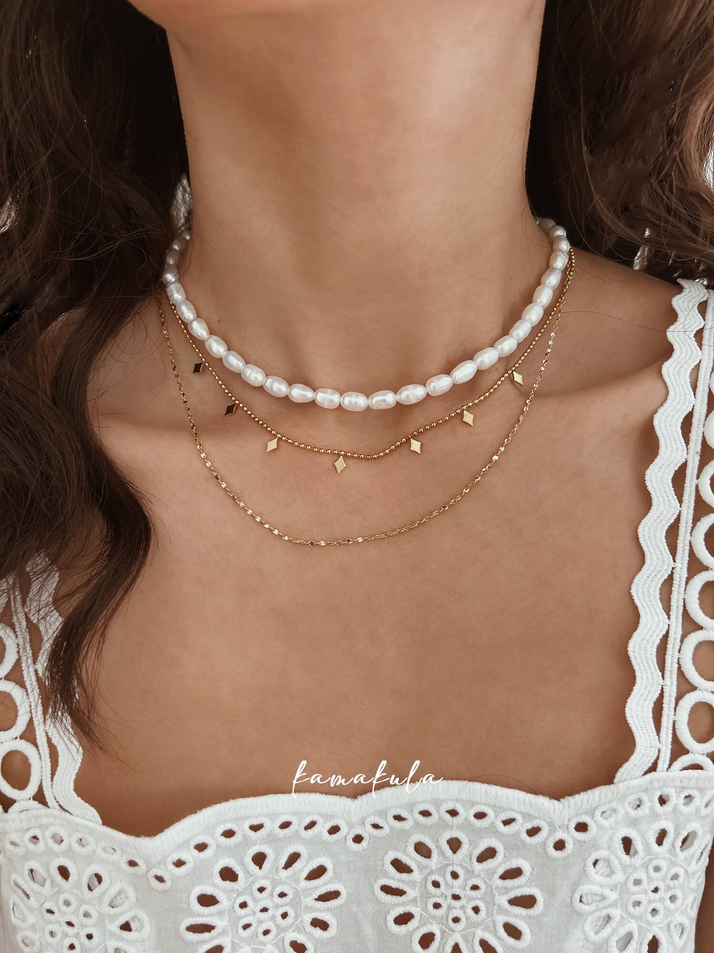 Audrey Freshwater Pearl Necklace