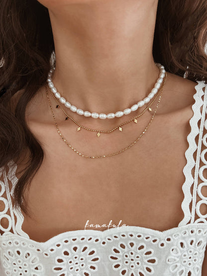 Audrey Freshwater Pearl Necklace