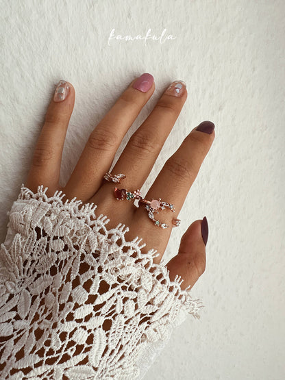 Cupid's Arrow Heart Ring