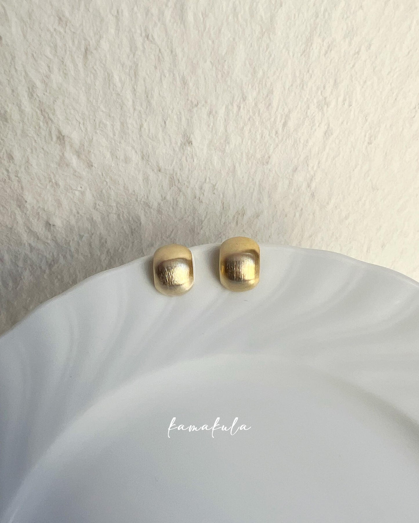 Dome Stud Earrings