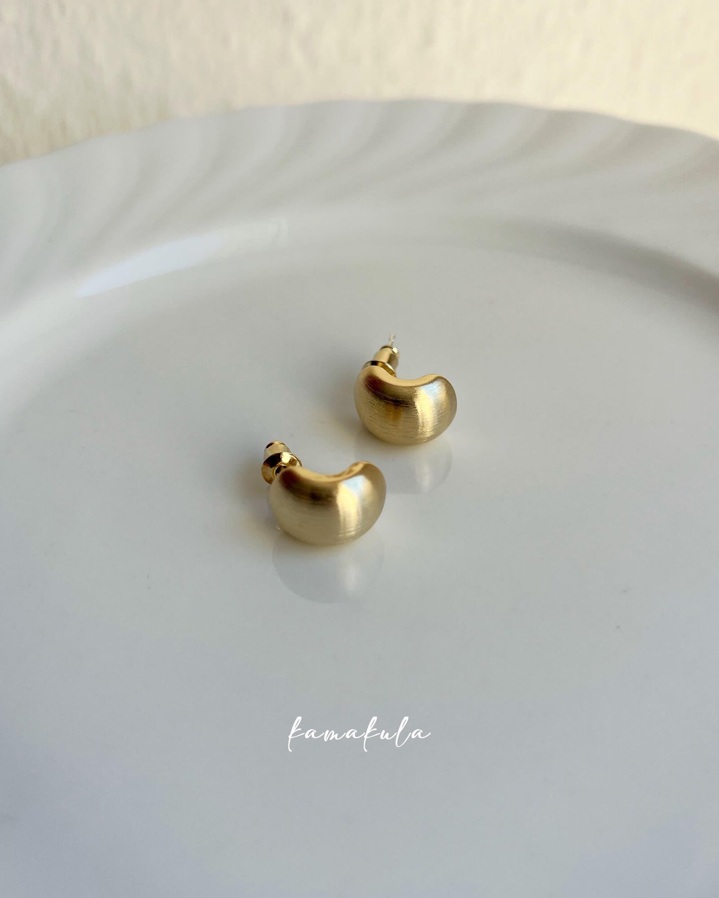 Dome Stud Earrings