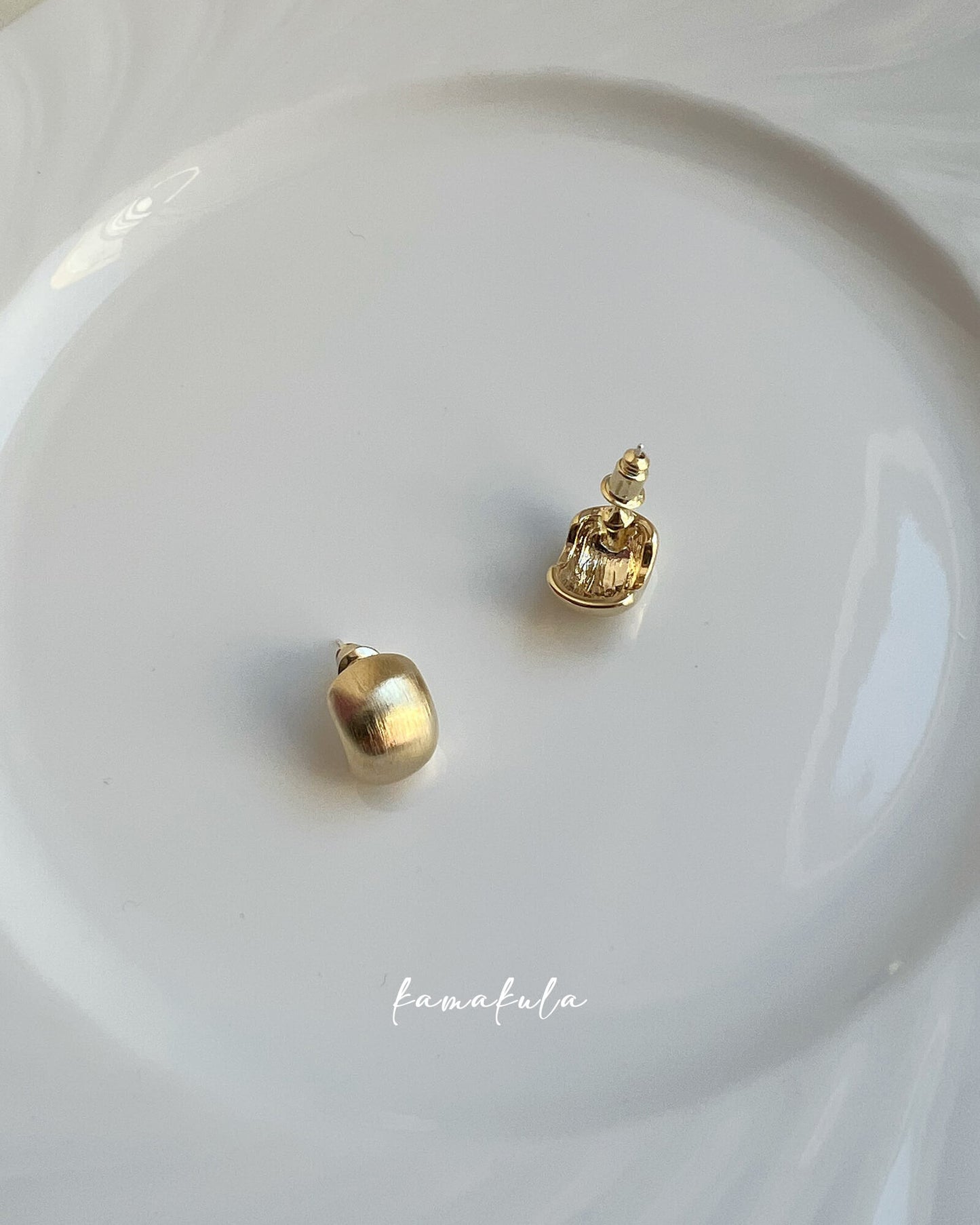 Dome Stud Earrings