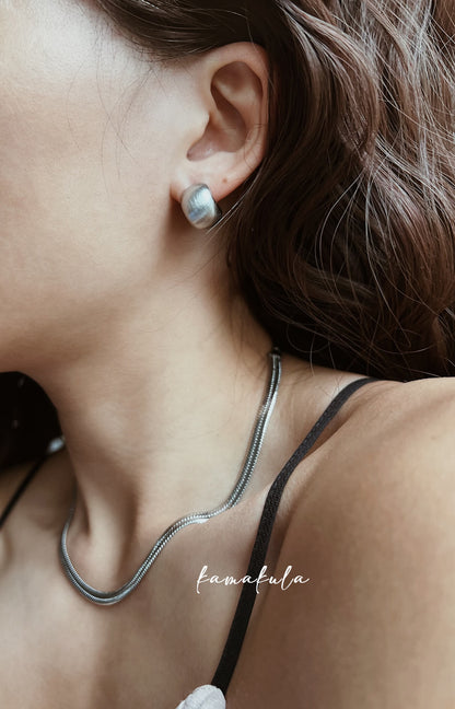 Dome Stud Earrings