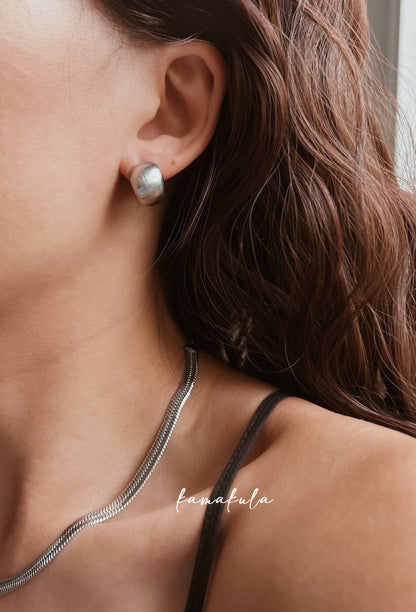 Dome Stud Earrings