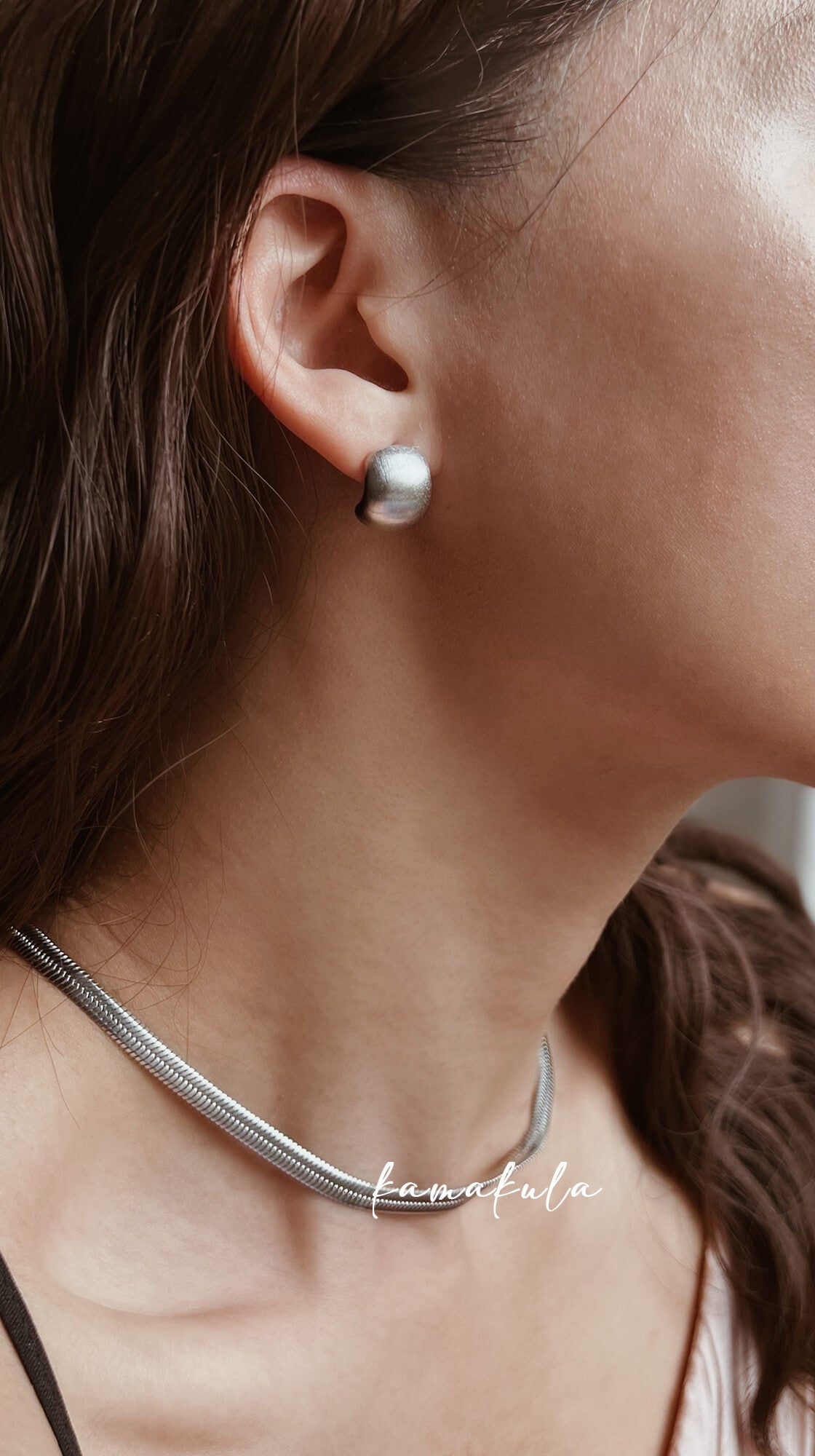 Dome Stud Earrings