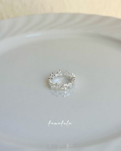Hermia 925 Silver Star Ring