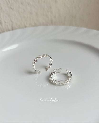 Hermia 925 Silver Star Ring
