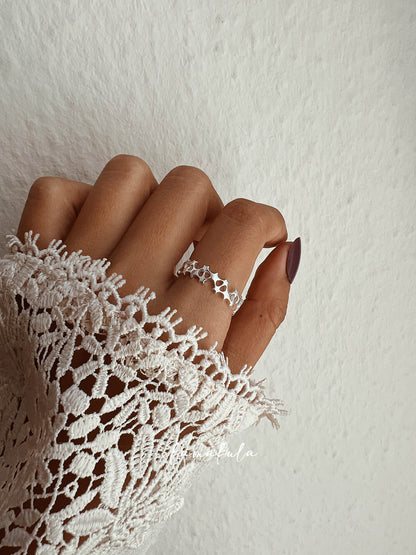 Hermia 925 Silver Star Ring