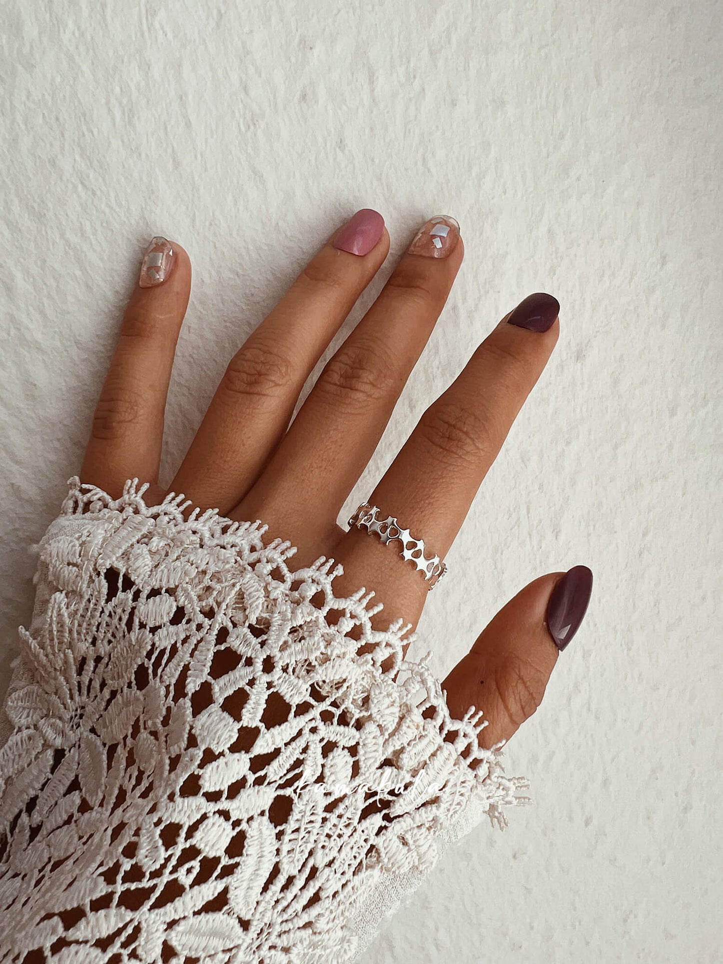Hermia 925 Silver Star Ring