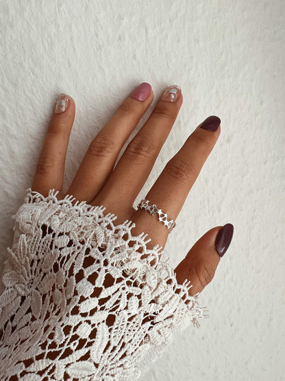 Hermia 925 Silver Star Ring