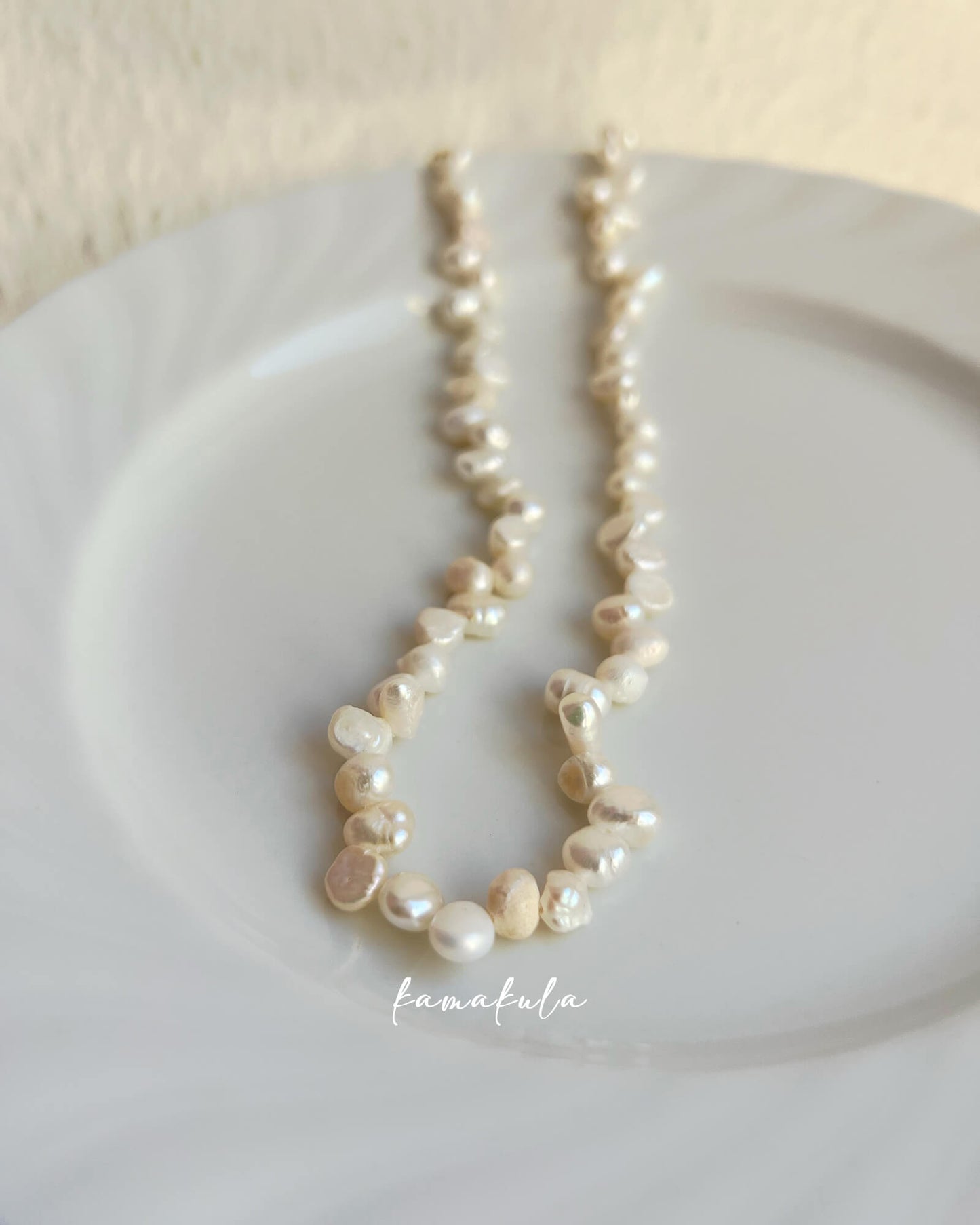 Irregular Freshwater Pearl Necklace