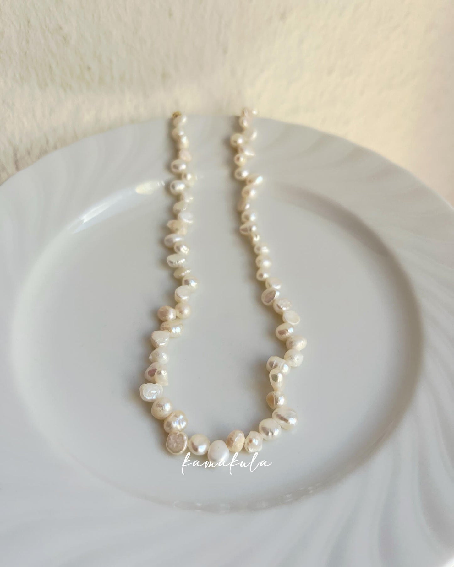 Irregular Freshwater Pearl Necklace