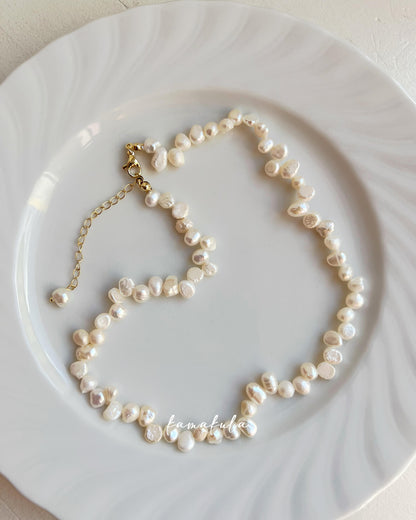 Irregular Freshwater Pearl Necklace