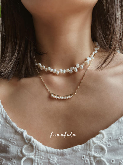 Irregular Freshwater Pearl Necklace