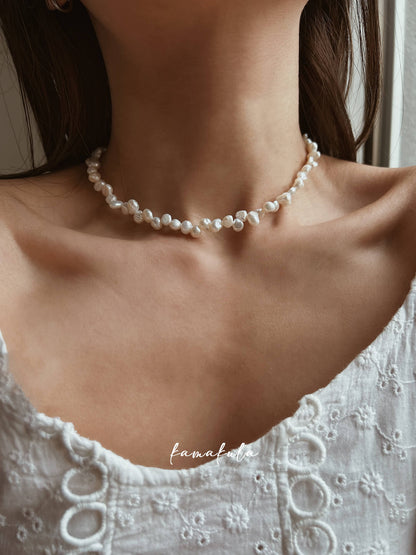 Irregular Freshwater Pearl Necklace