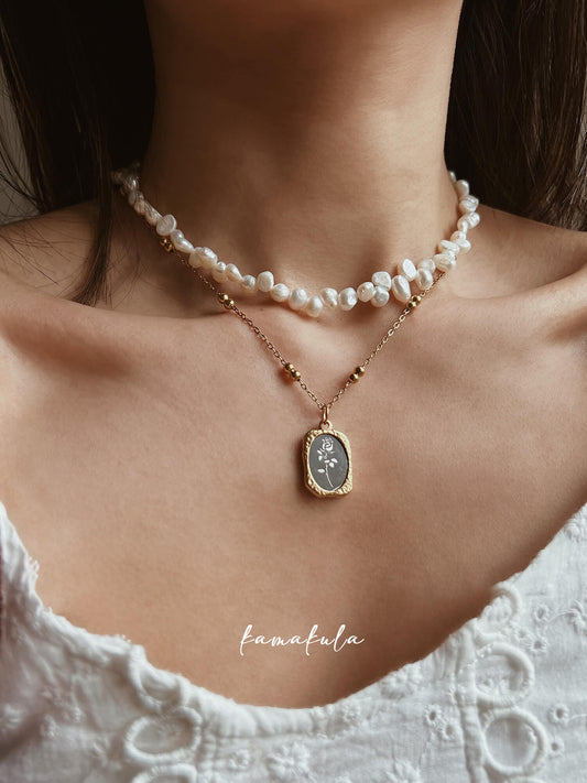 Irregular Freshwater Pearl Necklace