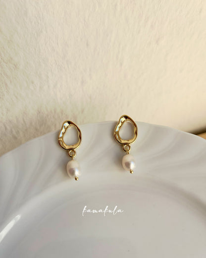 Mathilda Pearl Drop Earrings