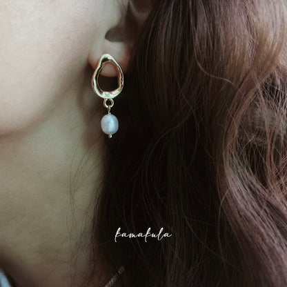 Mathilda Pearl Drop Earrings