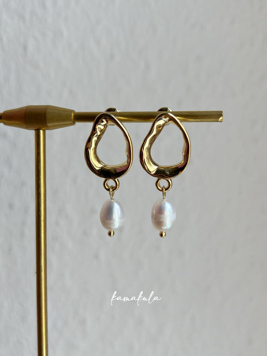 Mathilda Pearl Drop Earrings