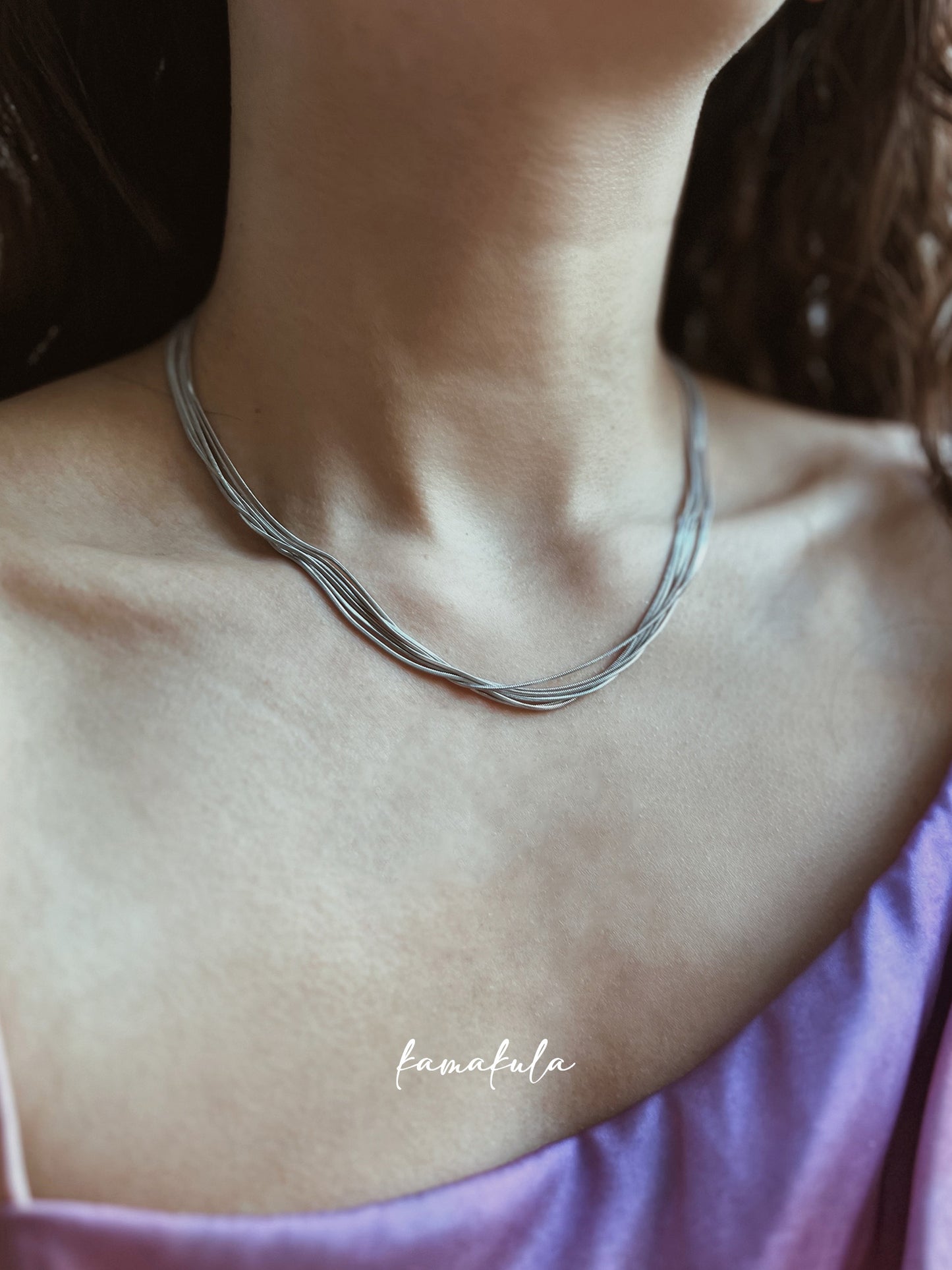 Multi Layer Cord Necklace