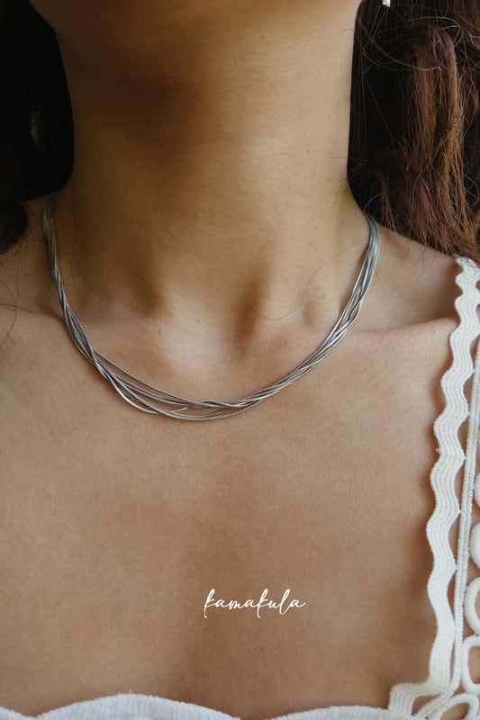 Multi Layer Cord Necklace