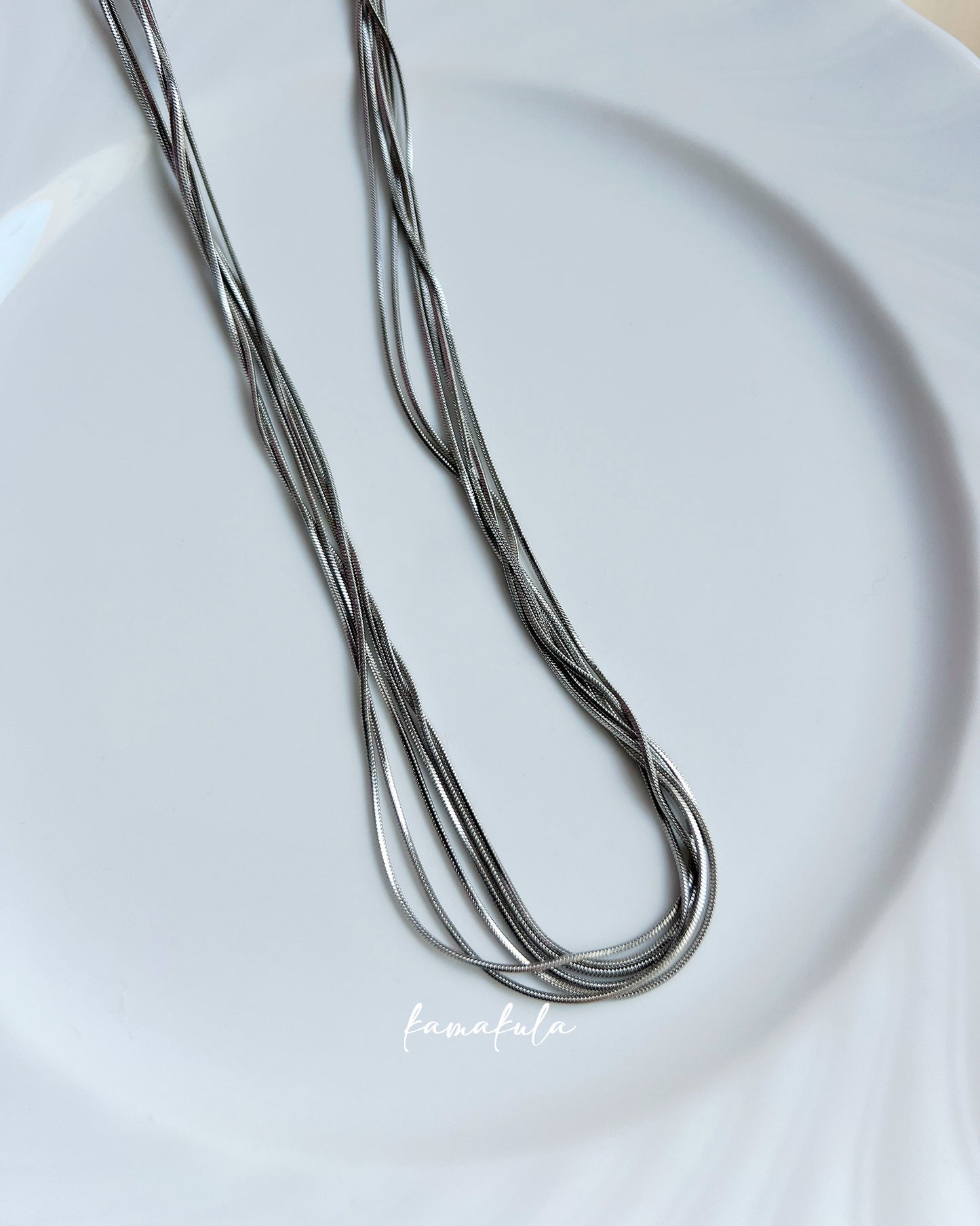Multi Layer Cord Necklace
