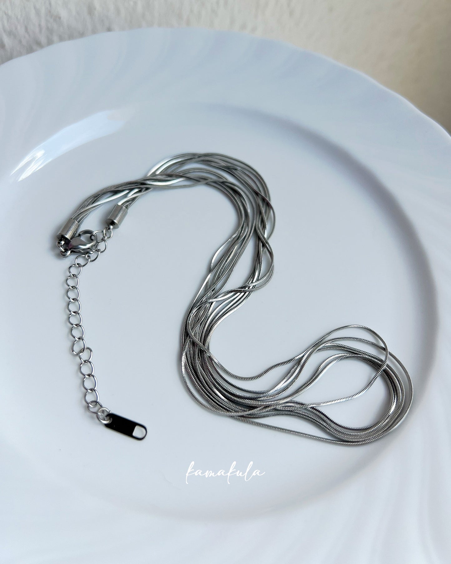 Multi Layer Cord Necklace