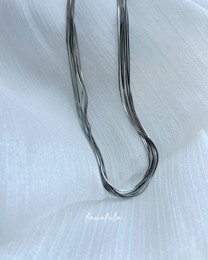 Multi Layer Cord Necklace