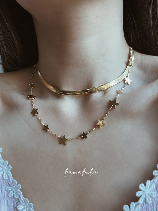 Multi Stars Necklace