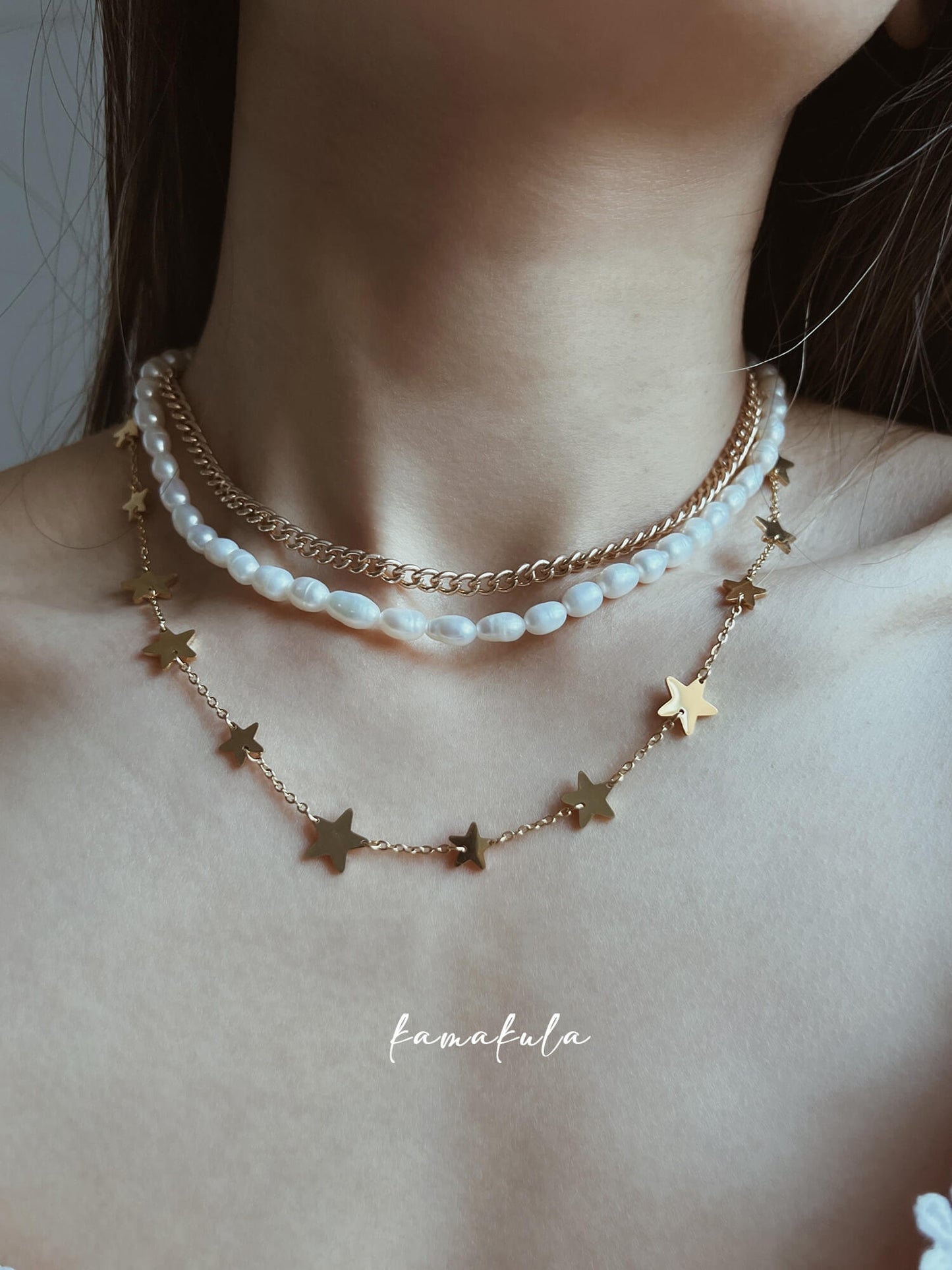 Multi Stars Necklace