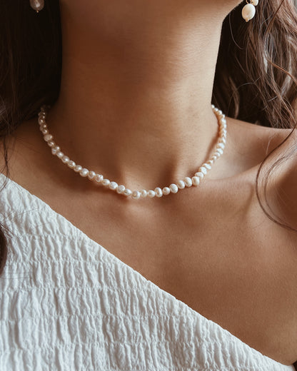 Natural Freshwater Pearl Necklace
