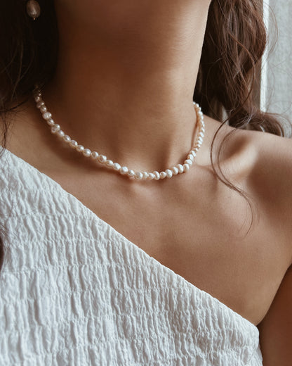 Natural Freshwater Pearl Necklace