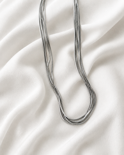 Multi Layer Cord Necklace Waterproof