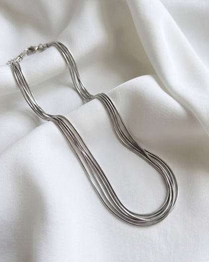 Multi Layer Cord Necklace Waterproof
