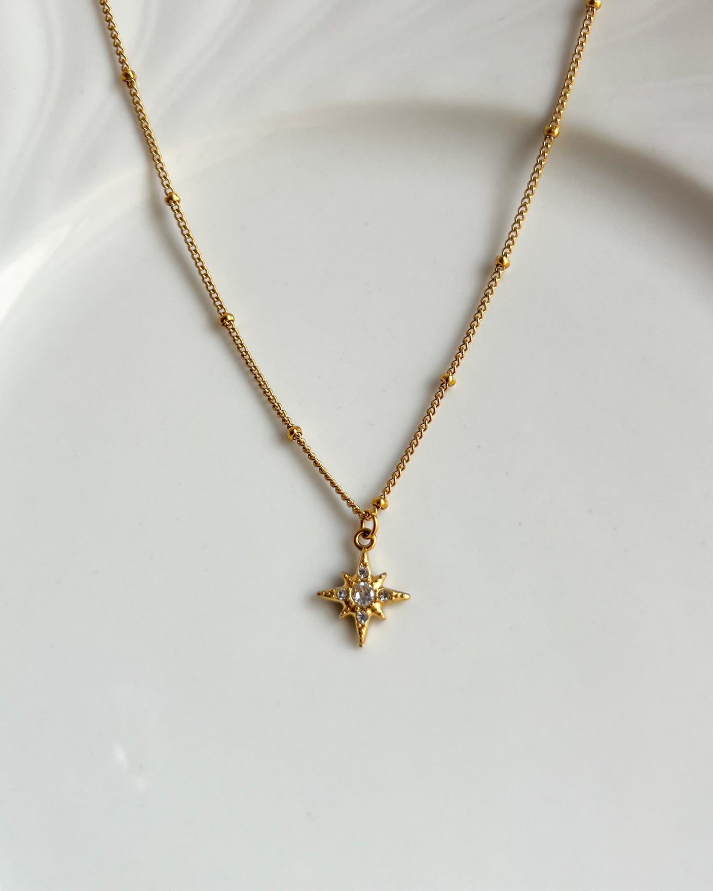 Celestial Layered Necklace Set Waterproof
