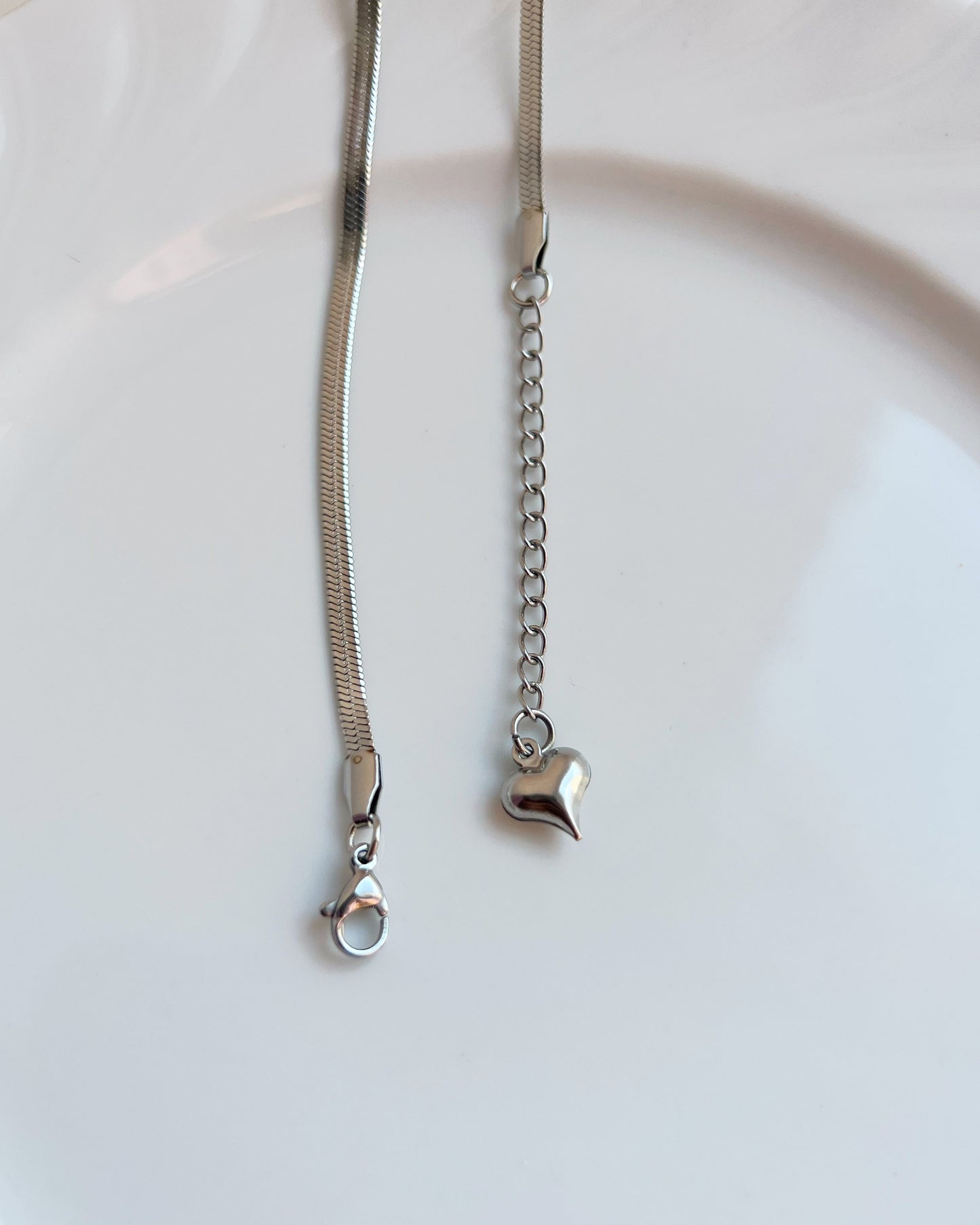 3mm Herringbone Chain Necklace Waterproof