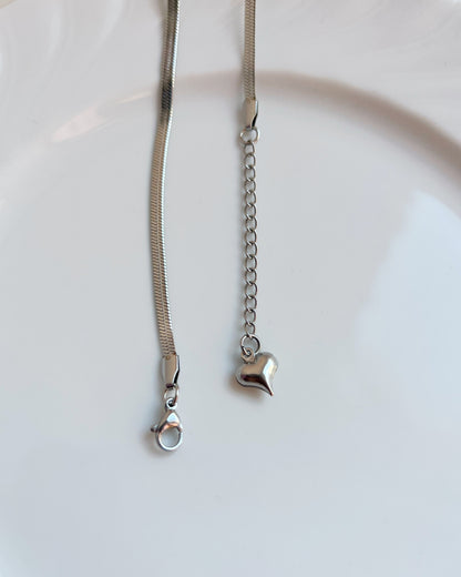 3mm Herringbone Chain Necklace Waterproof