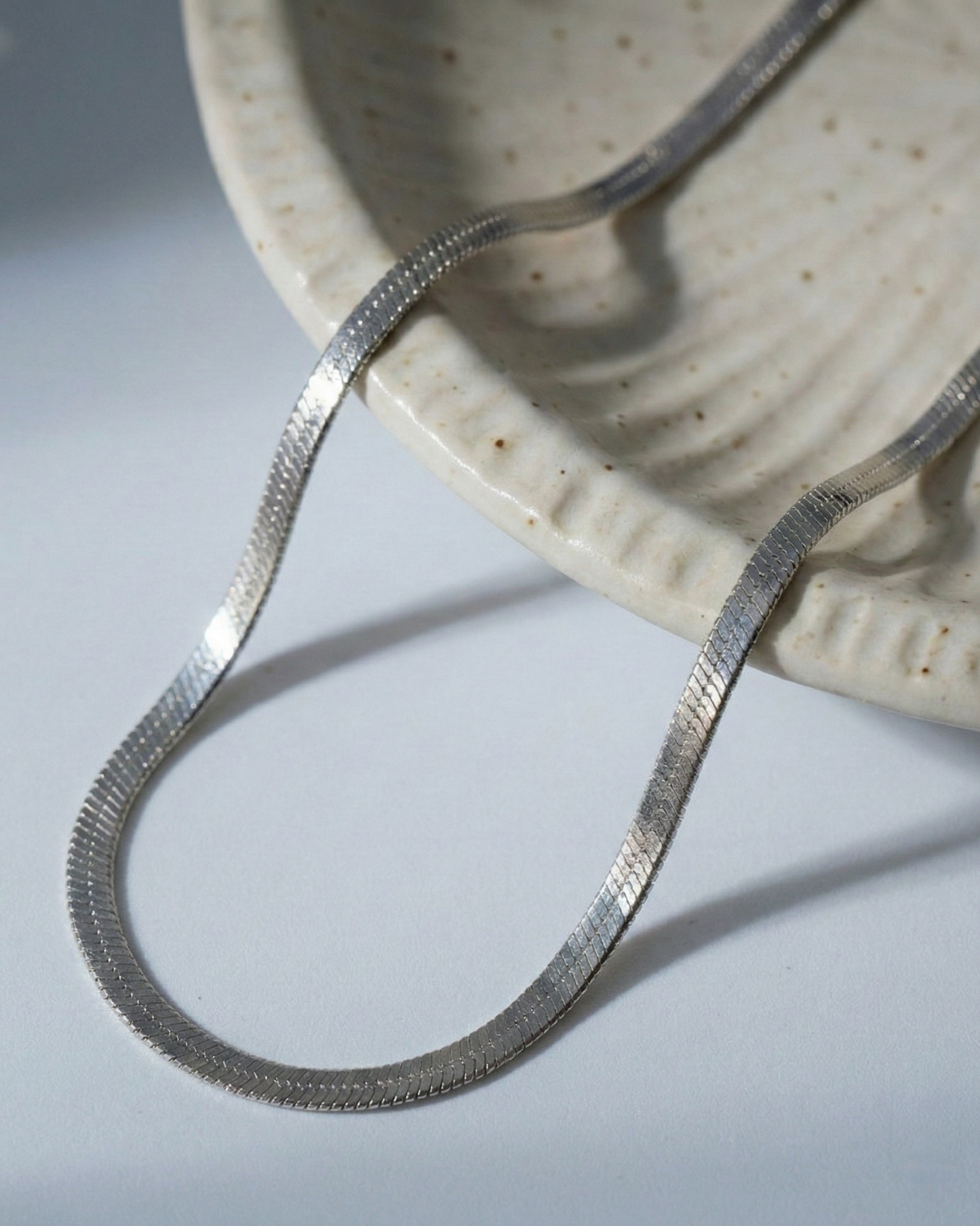 5mm Herringbone Chain Necklace Waterproof