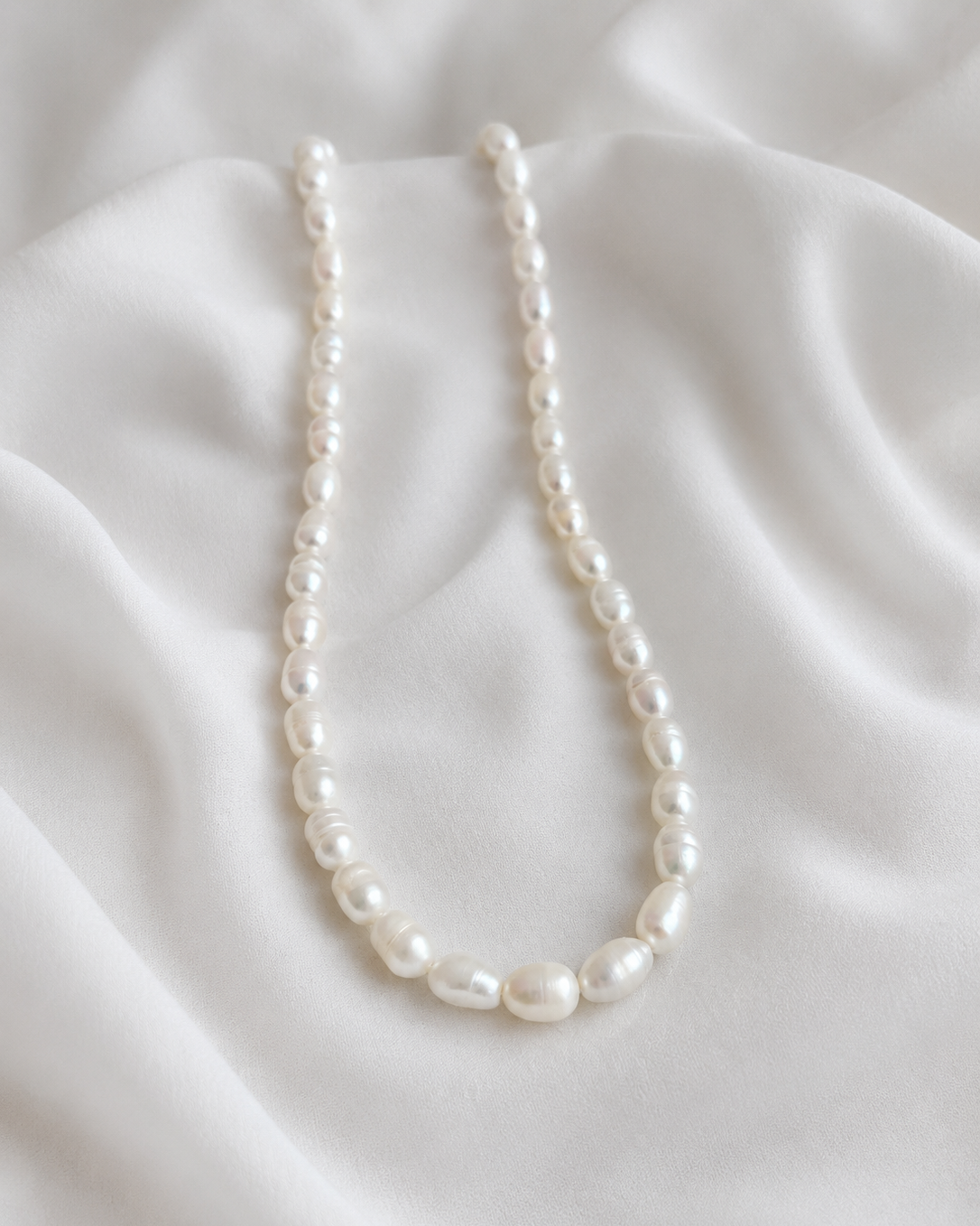 Rice Freshwater Pearl Necklace