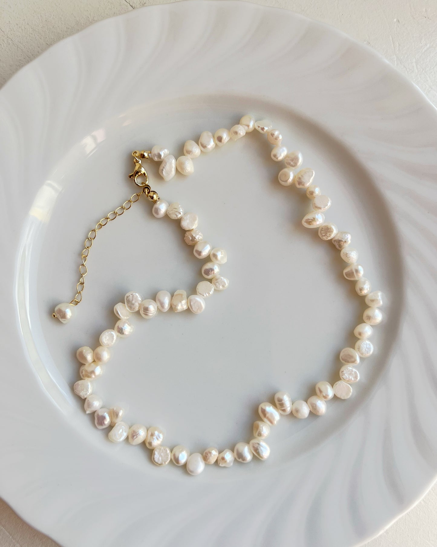 Organic Freshwater Pearl Necklace