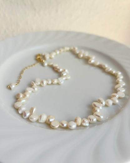 Organic Freshwater Pearl Necklace